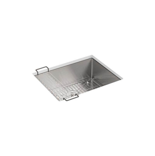 Kohler - Strive 24'' undermount single-bowl kitchen sink - Stainless Steel