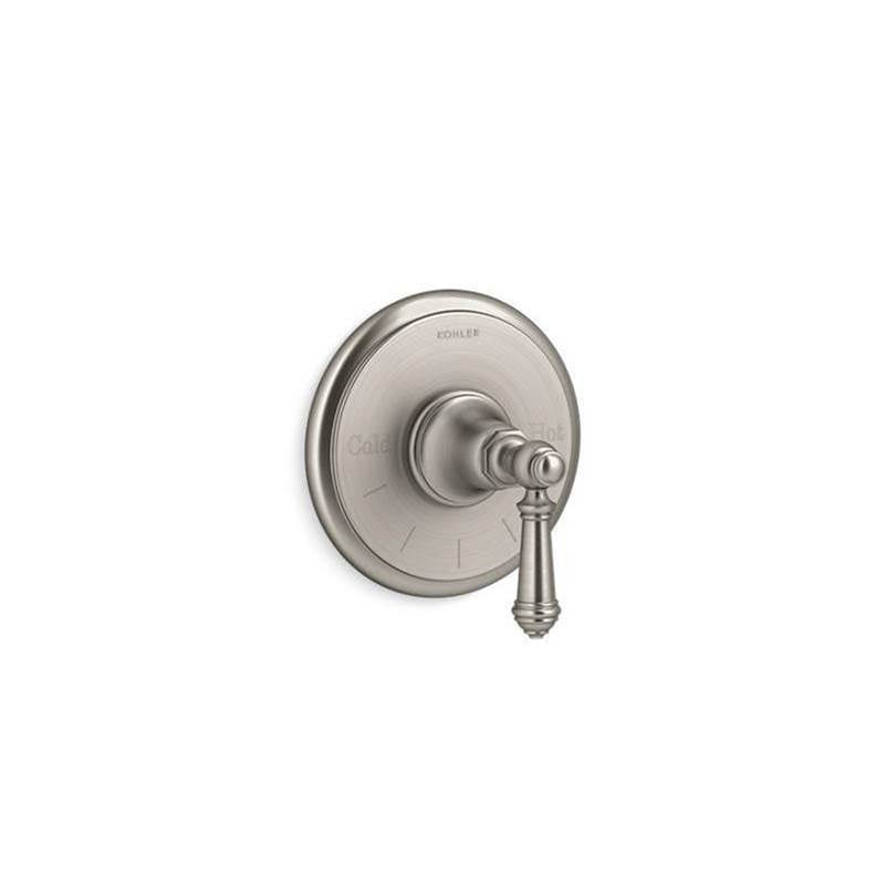 Kohler - Artifacts MasterShower temperature control valve trim with lever handle - Vibrant Brushed Nickel