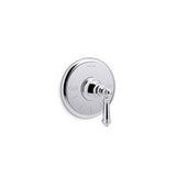 Kohler - Artifacts MasterShower temperature control valve trim with lever handle - Polished Chrome