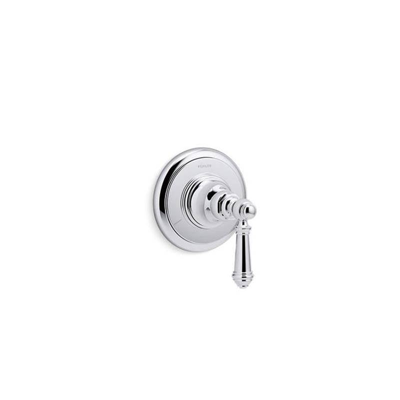 Kohler - Artifacts MasterShower transfer valve trim with lever handle - Polished Chrome