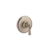 Kohler - Artifacts MasterShower temperature control valve trim with lever handle - Vibrant Brushed Bronze