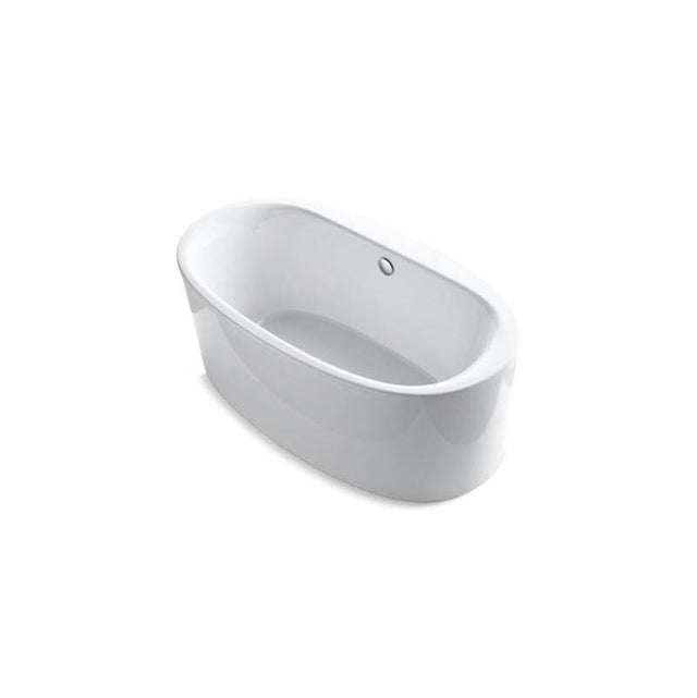 Kohler - Sunstruck 65-1/2'' x 35-1/2'' freestanding bath, straight shroud - White