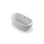 Kohler - Sunstruck 65-1/2'' x 35-1/2'' freestanding bath with fluted shroud - White