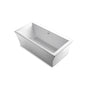 Kohler - Stargaze 72'' x 36'' freestanding bath with fluted shroud - White