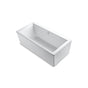 Kohler - Stargaze 72'' x 36'' freestanding bath with straight shroud - White