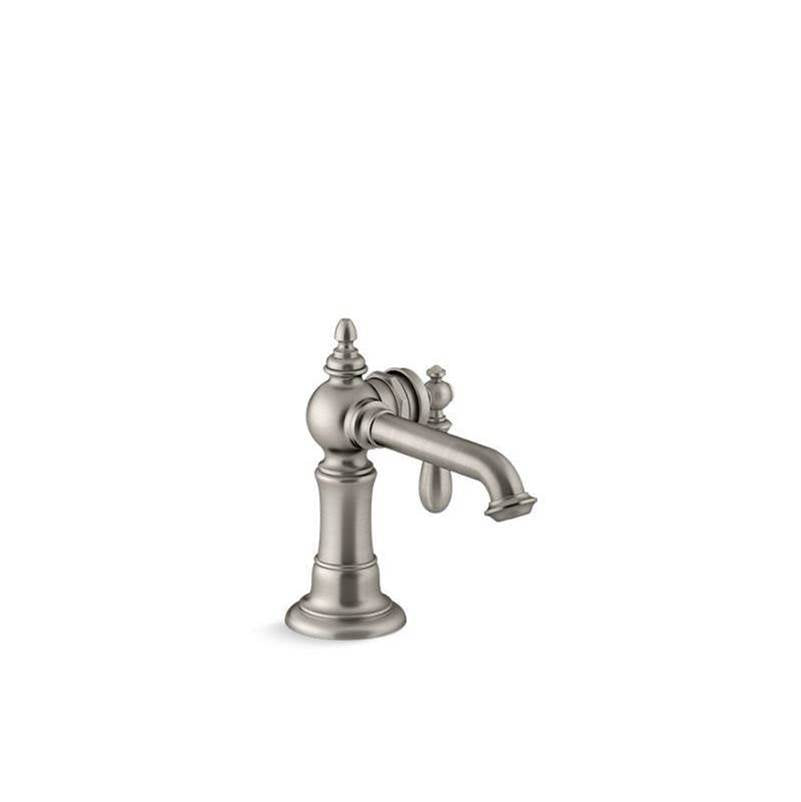 Kohler - Artifacts Single-handle bathroom sink faucet, 1.2 gpm - Vibrant Brushed Nickel
