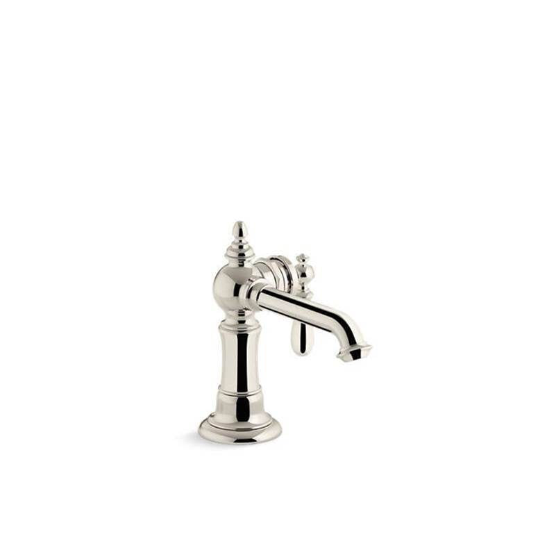 Kohler - Artifacts Single-handle bathroom sink faucet, 1.2 gpm - Vibrant Polished Nickel