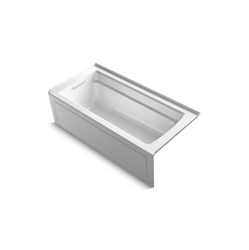 Kohler - Archer 66'' x 32'' alcove bath, left drain - White