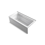 Kohler - Archer 66'' x 32'' alcove bath, right drain - White