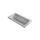 Kohler - Archer 66'' x 32'' drop-in bath - Ice Grey