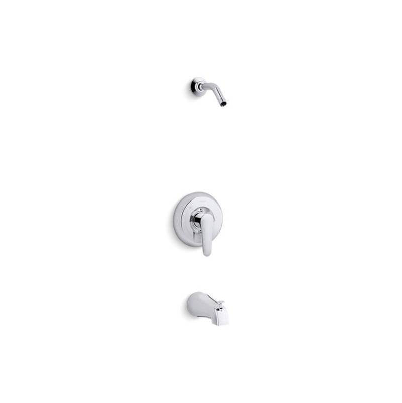 Kohler - July Rite-Temp bath and shower trim kit, without showerhead - Polished Chrome