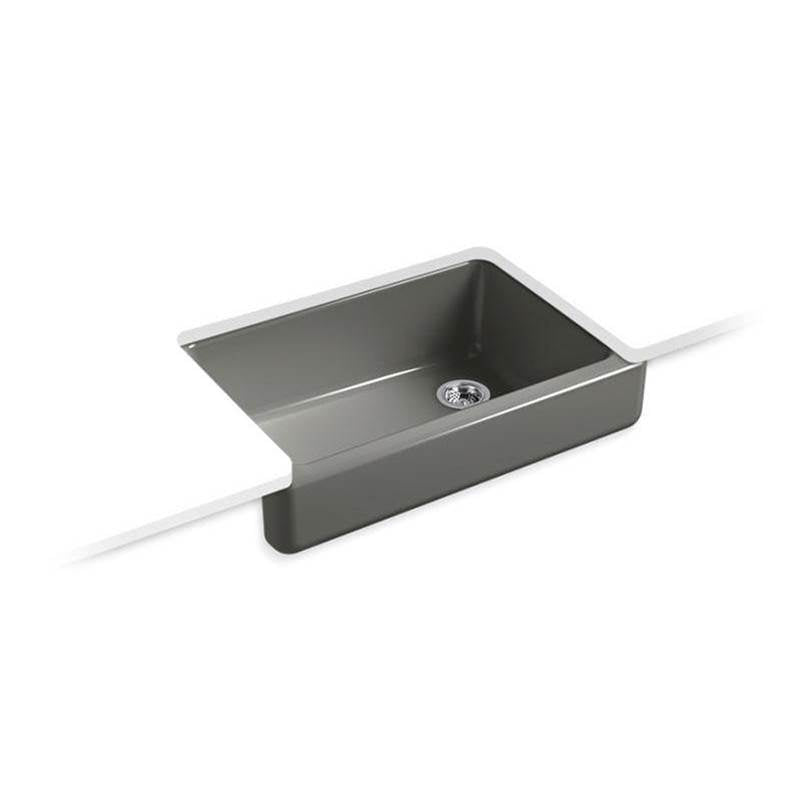 Kohler - Whitehaven 32-1/2'' undermount single-bowl farmhouse kitchen sink - Thunder Grey
