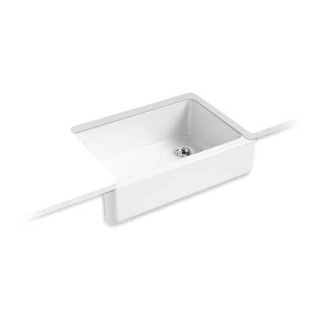 Kohler - Whitehaven 32-3/4'' undermount single-bowl farmhouse kitchen sink - White