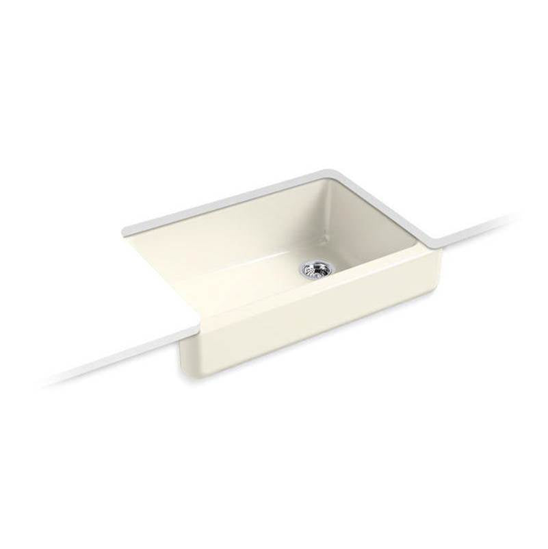 Kohler - Whitehaven 32-1/2'' undermount single-bowl farmhouse kitchen sink - Biscuit