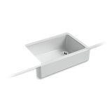 Kohler - Whitehaven 32-3/4'' undermount single-bowl farmhouse kitchen sink - Ice Grey