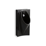 Kohler - Steward Washout half-stall 0.125 gpf urinal, rear spud - Black