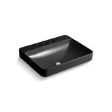 Kohler - Vox 23'' rectangular vessel bathroom sink - Black