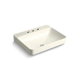 Kohler - Vox 23'' rectangular vessel bathroom sink - Biscuit