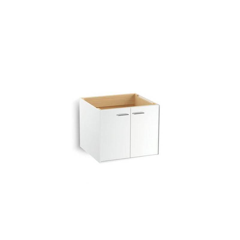 Kohler - Jute 24'' wall-hung bathroom vanity cabinet - Linen White