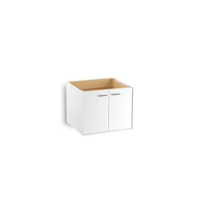 Kohler - Jute 24'' wall-hung bathroom vanity cabinet - Linen White