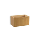 Kohler - Jute 36'' wall-hung bathroom vanity cabinet - Walnut Flax