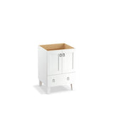 Kohler - Poplin 24'' bathroom vanity cabinet - Linen White