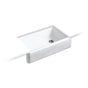 Kohler - Hayridge Whitehaven 35-11/16'' undermount single-bowl farmhouse kitchen sink - White