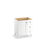 Kohler - Poplin 30'' bathroom vanity cabinet - Linen White