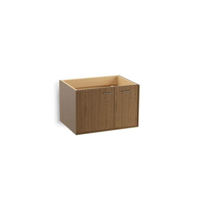 Kohler - Jute 30'' wall-hung bathroom vanity cabinet - Walnut Flax