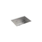 Kohler - VaultE 25'' top-/undermount single-bowl kitchen sink - Stainless Steel