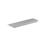 Kohler - Bellwether Aluminum drain cover for 60'' x 34'' shower base - Crystal Clear glass with Brushed Nickel frame