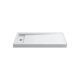 Kohler - Bellwether 60'' x 32'' alcove shower base, left offset drain - White