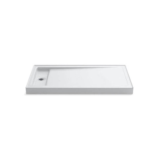 Kohler - Bellwether 60'' x 32'' alcove shower base, left offset drain - White