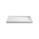 Kohler - Bellwether 60'' x 32'' alcove shower base, right offset drain - White
