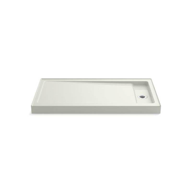 Kohler - Bellwether 60'' x 32'' alcove shower base, right drain - Dune