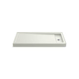 Kohler - Bellwether 60'' x 32'' alcove shower base, right drain - Dune