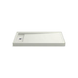 Kohler - Bellwether 60'' x 32'' alcove shower base, left offset drain - Dune