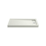 Kohler - Bellwether 60'' x 32'' alcove shower base, right offset drain - Dune