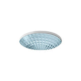 Kohler - Kallos 16'' round undermount bathroom sink, no overflow - Translucent Dusk