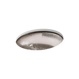 Kohler - Whist 19'' oval undermount bathroom sink, no overflow - Translucent Doe