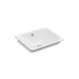 Kohler - Iron Plains 18-1/2'' rectangular vessel bathroom sink - White