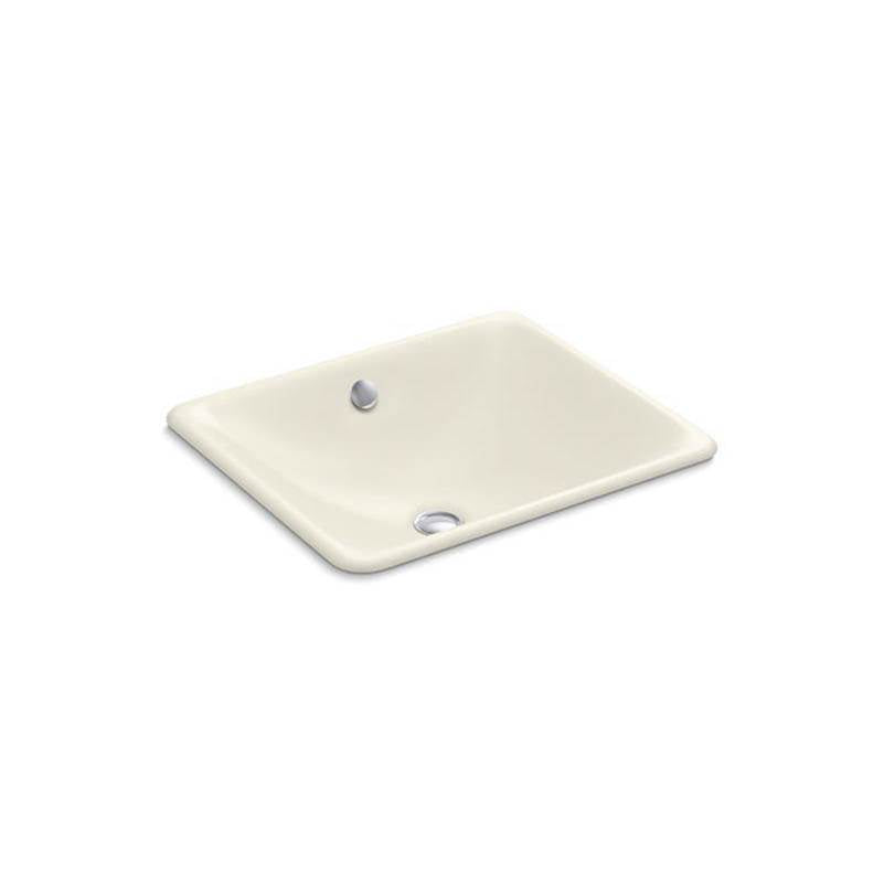 Kohler - Iron Plains 18-1/2'' rectangular drop-in/undermount bathroom sink - Biscuit