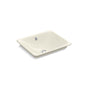Kohler - Iron Plains 18-1/2'' rectangular vessel bathroom sink - Biscuit