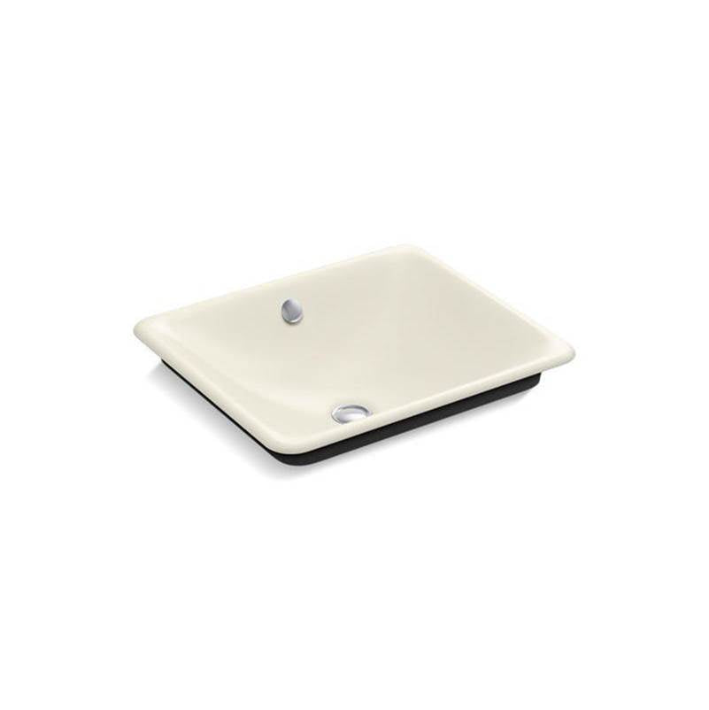 Kohler - Iron Plains 18-1/2'' rectangular vessel bathroom sink - Biscuit