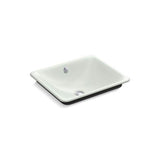 Kohler - Iron Plains 18-1/2'' rectangular vessel bathroom sink - Sea Salt