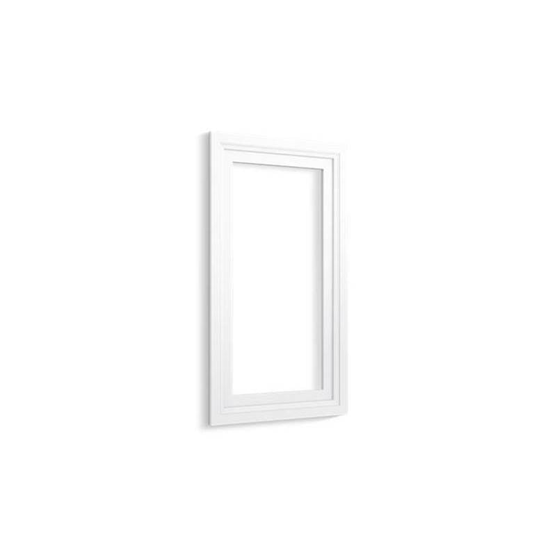 Kohler - Damask Medicine cabinet surround, 15'' wide - Linen White