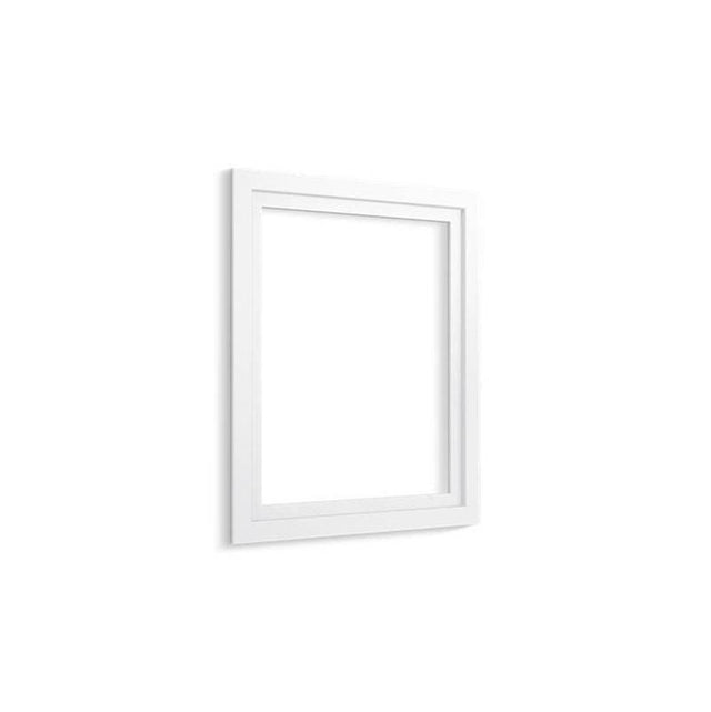 Kohler - Poplin Marabou Medicine cabinet surround, 24'' wide - Linen White