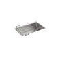 Kohler - Strive 29'' undermount single-bowl kitchen sink - Stainless Steel