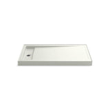 Kohler - Bellwether 60'' x 34'' alcove shower base, left drain - Dune