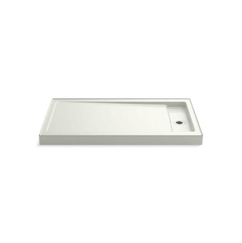 Kohler - Bellwether 60'' x 34'' alcove shower base, right drain - Dune